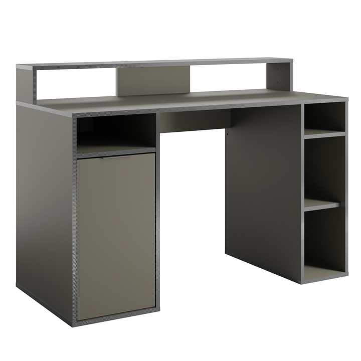 Písací stôl CARBON grafitová, šírka 125 cm 1