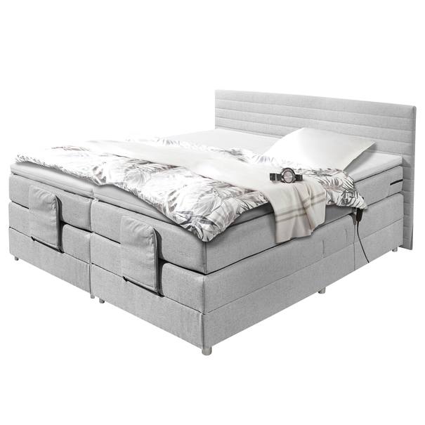 Posteľ boxspring CARMEN 1 svetlosivá, 180x200 cm 1