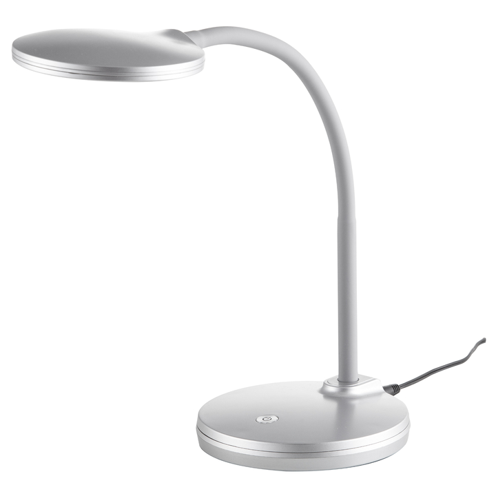 Stolná LED lampa CARMEN strieborná 1