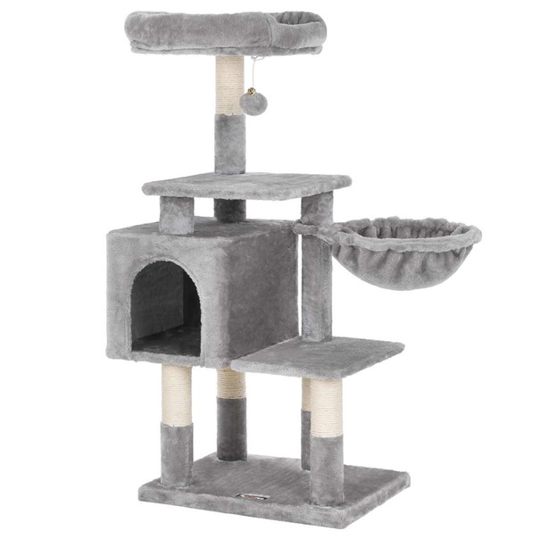 Škrabadlo pre mačky CAT PLAY svetlosivá 1