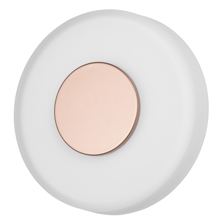 Nástenné LED svietidlo CELESTE kávová/biela 1