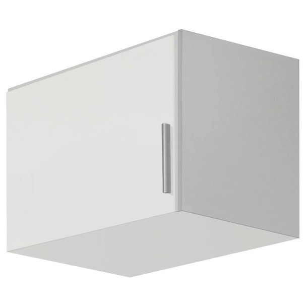 Skriňový nadstavec CELIA 3301 ľavá, biela/biela vysoký lesk 1