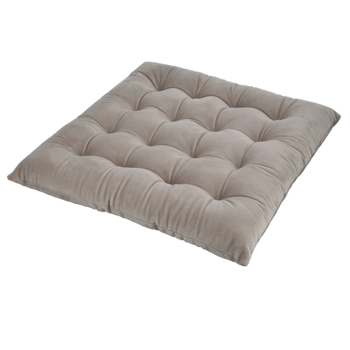 Sedák na stoličku CHARLOTTE sivohnedá 1