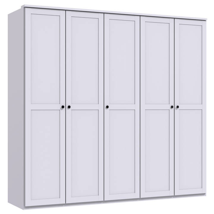 Šatníková skriňa CHASE 558 biela 1