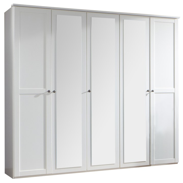 Šatníková skriňa CHASE 566 biela 1