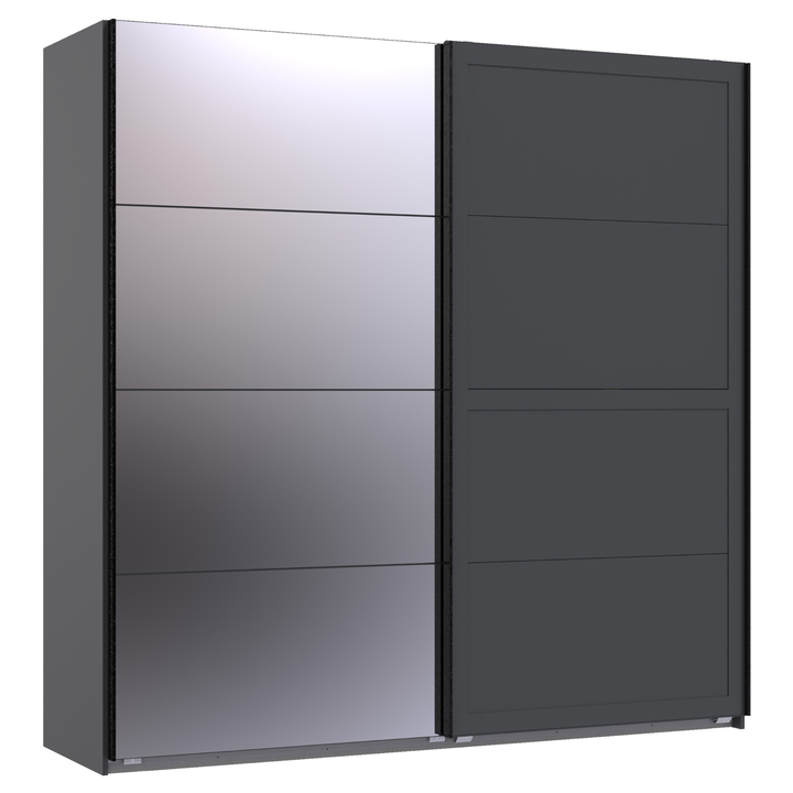 Šatníková skriňa CHASE 790 grafitová, šírka 180 cm 1