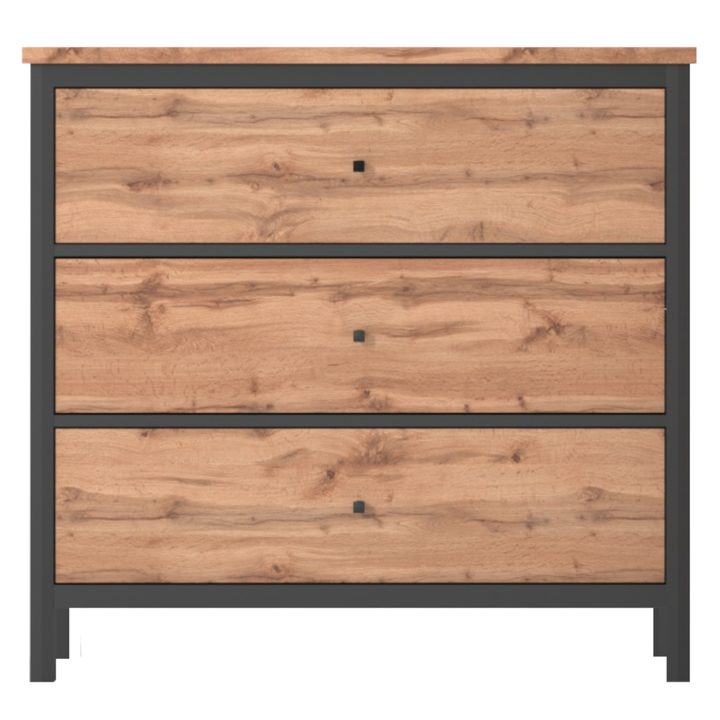 Komoda CHOS II dub taxo/čierna 1