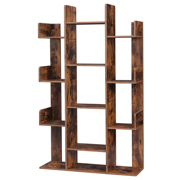 Regál CHRIS hnedá 1