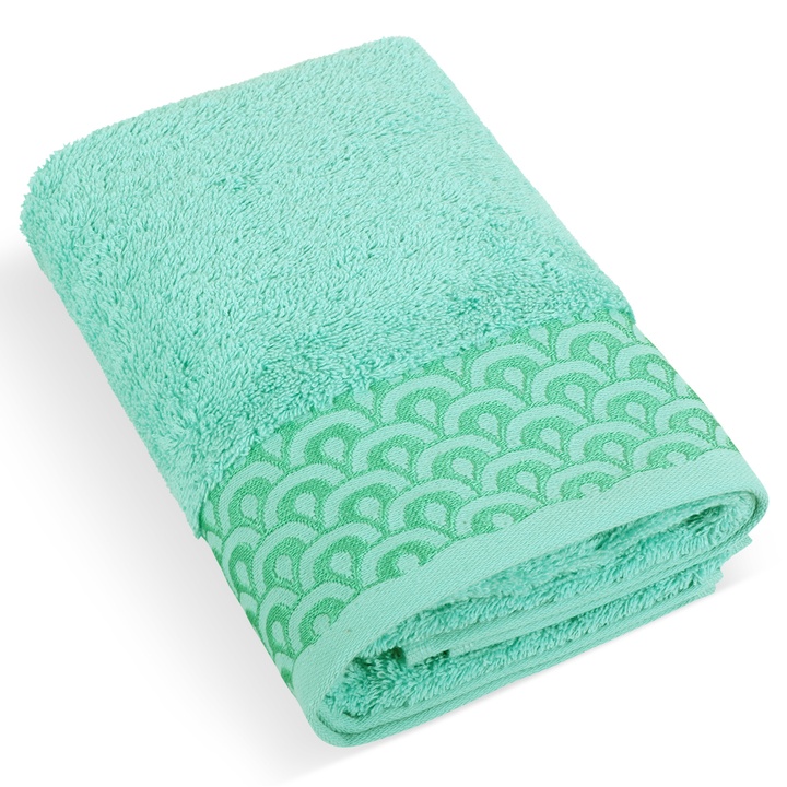 Osuška  ČIPKA tyrkysová, 70x140 cm 1