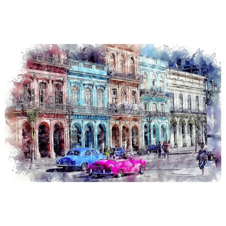 Obraz na plátne CITY IX 116x80 cm 1