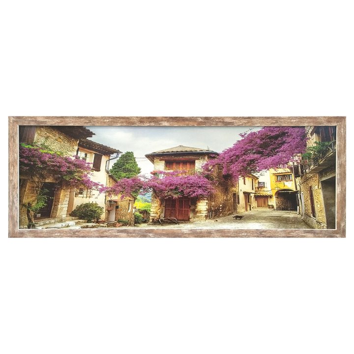 Obraz s rámom CITY XI 90x30 cm 1