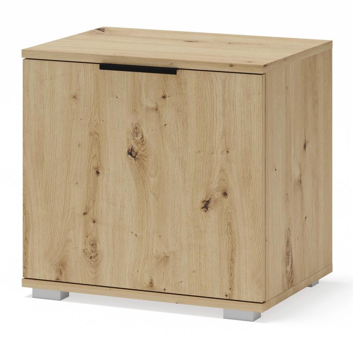 Skrinka na topánky do predsieňovej steny CLAF dub artisan, šírka 50 cm 1
