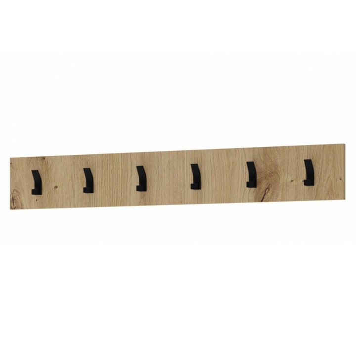 Nástenný vešiak CLAF dub artisan, šírka 100 cm 1