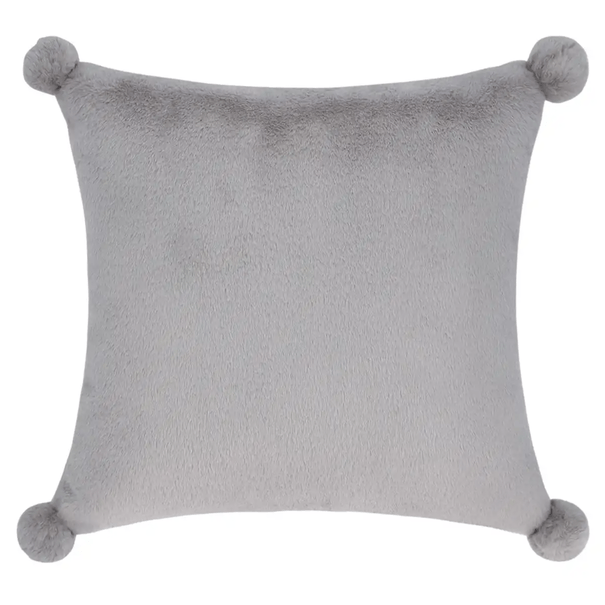 Dekoračný vankúš CLARA strieborná, 45x45 cm 1