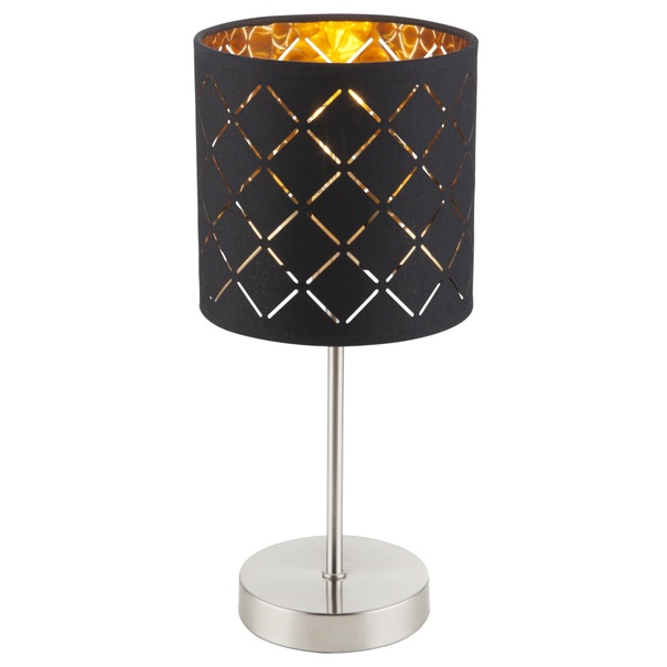 Stolná lampa CLARKE 1 čierna/zlatá 1