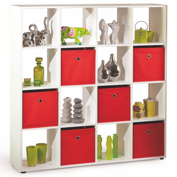 Regál COBUTU 16/V biela 1