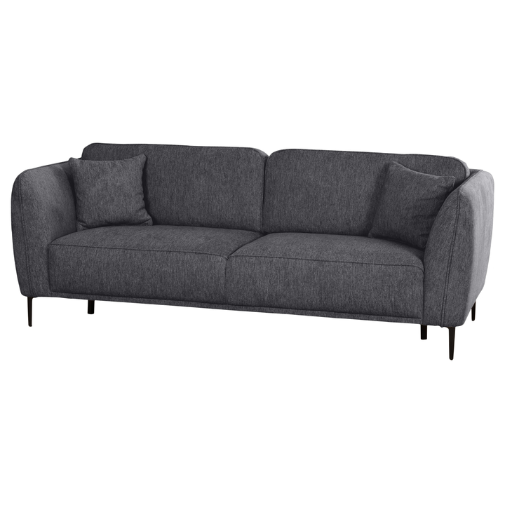 Pohovka COIMBRA 3-sedák, tmavosivá 1