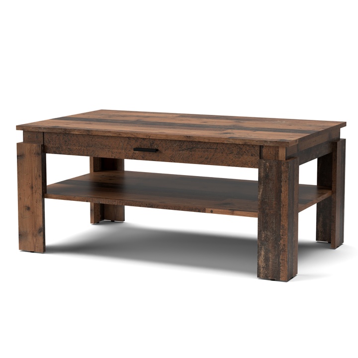 Konferenčný stolík COLETTE COFT 04 old style tmavá 1