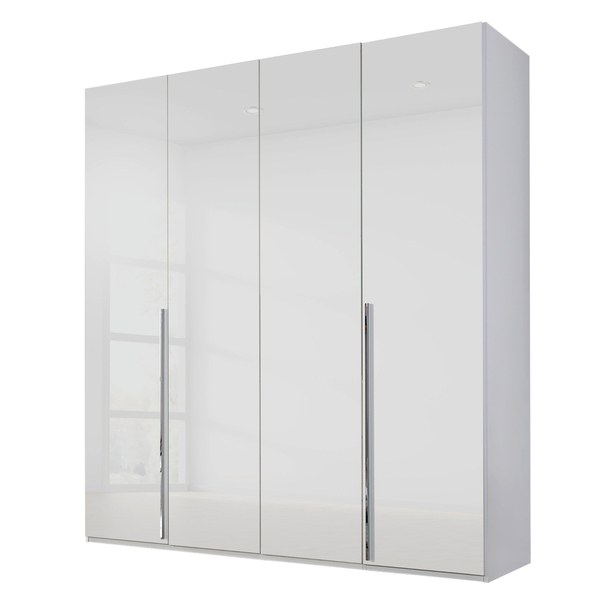 Šatníková skriňa COLIN alpská biela, 4 dvere 1