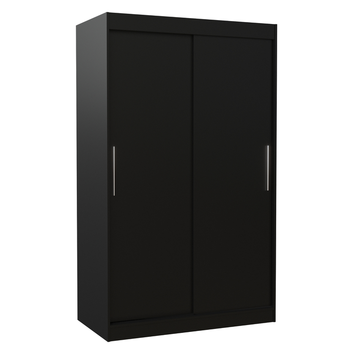 Šatníková skriňa COLLE čierna 1