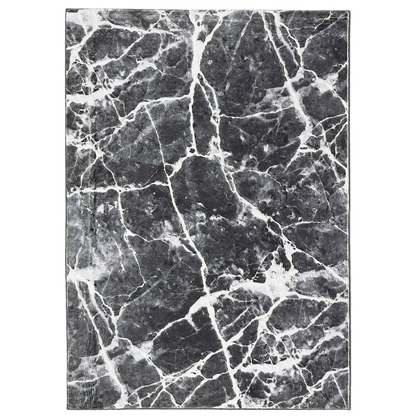 Koberec COLOR 1 čierny mramor, 140x200 cm 1