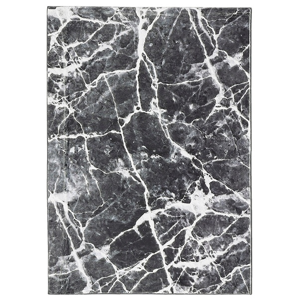 Koberec COLOR 1 čierny mramor, 160x220 cm 1
