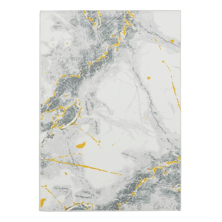 Koberec COLOR 5 sivý mramor, 120x170 cm 1