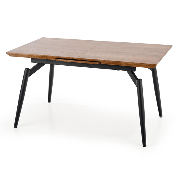 Jedálenský stôl COMBIK dub/čierna 1