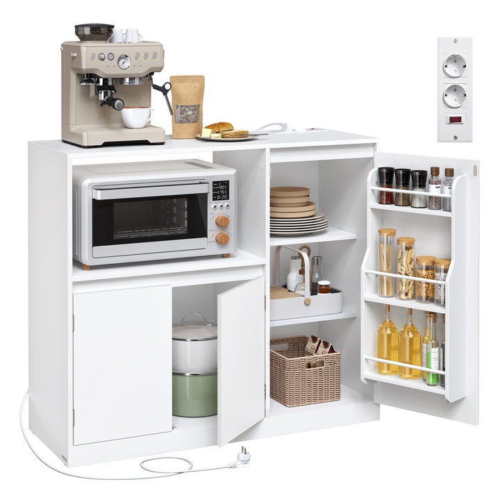 Kuchynská skrinka COMPART biela 1