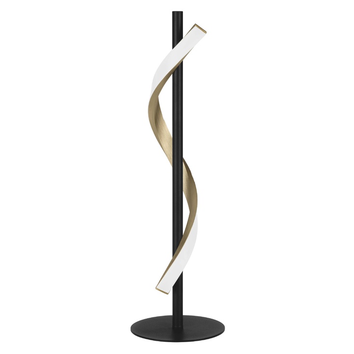 Stolná lampa CONAPRATO čierna/zlatá 1