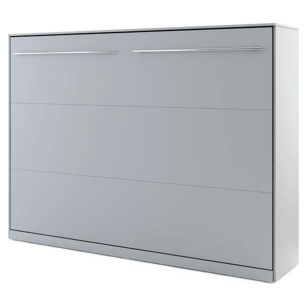 Sklápacia posteľ CONCEPT PRO CP-04 sivá, 140x200 cm, horizontálna 1