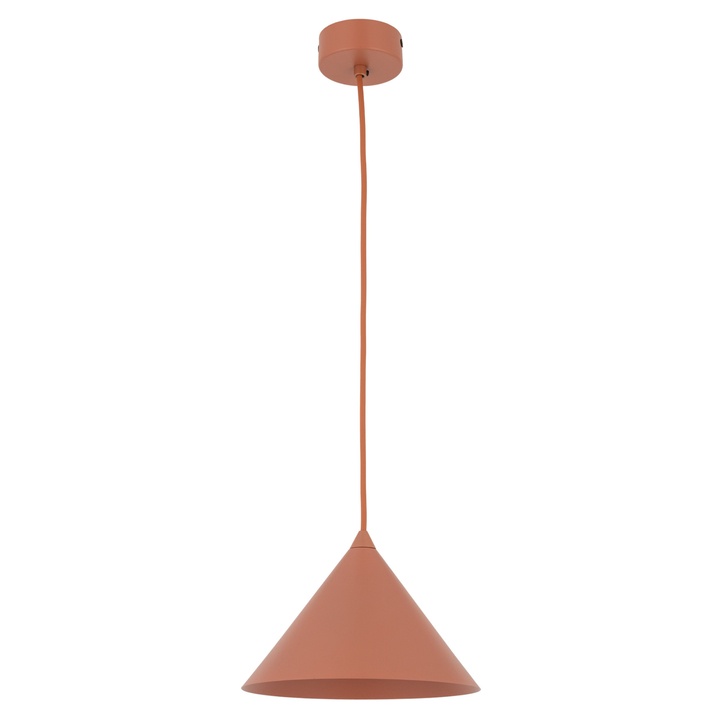 Závesné svietidlo CONO tehlová, priemer 21 cm 1