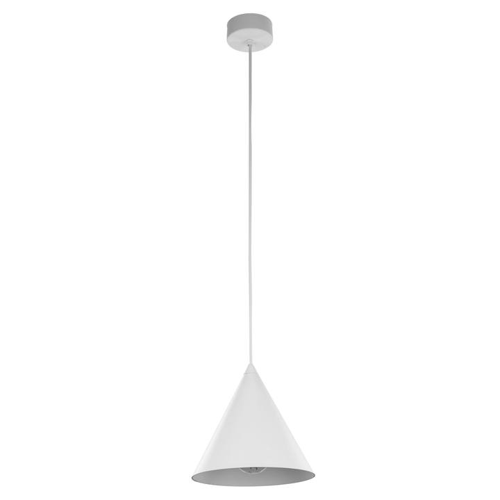 Závesné svietidlo CONO biela, priemer 21 cm 1