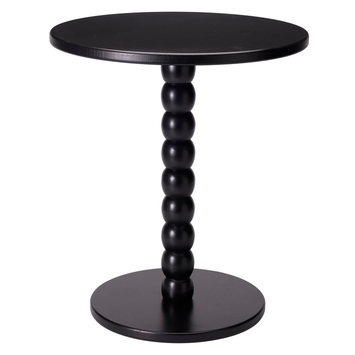 Odkladací stolík CORA čierna, výška 40 cm 1