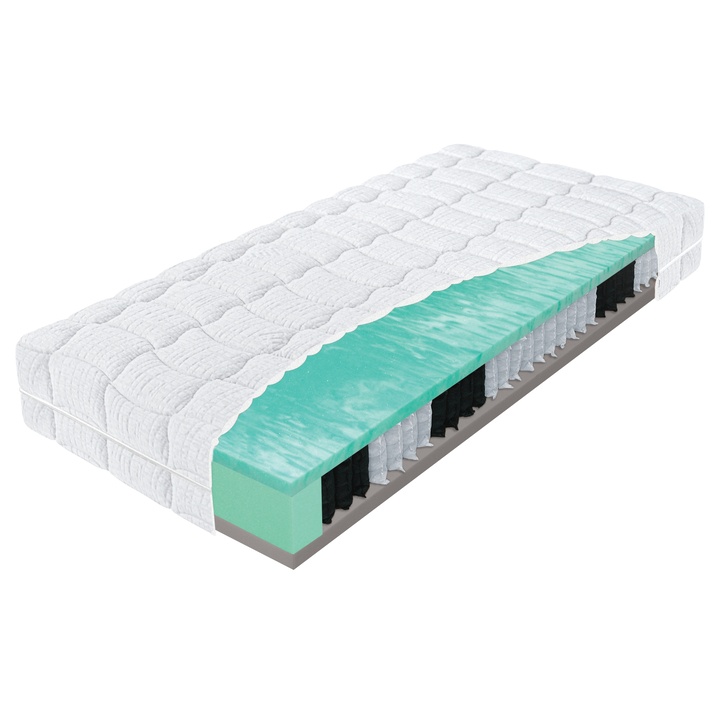 Matrac CORAL 25B biela, 110x200 cm 1