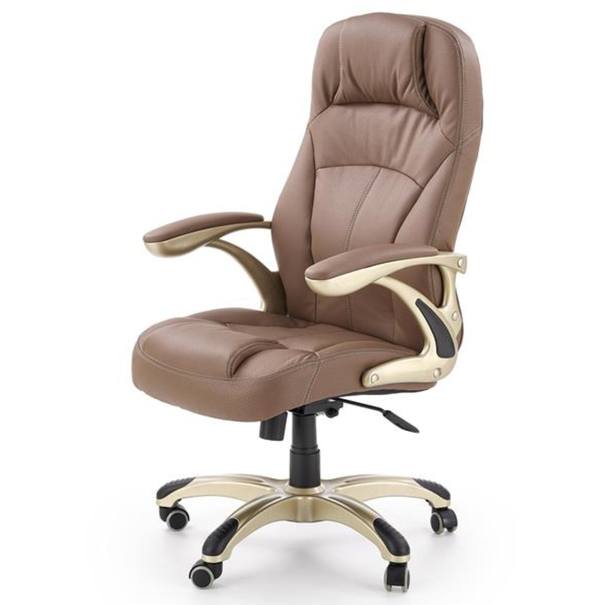 Kancelárske kreslo CORLUS svetlohnedá 1