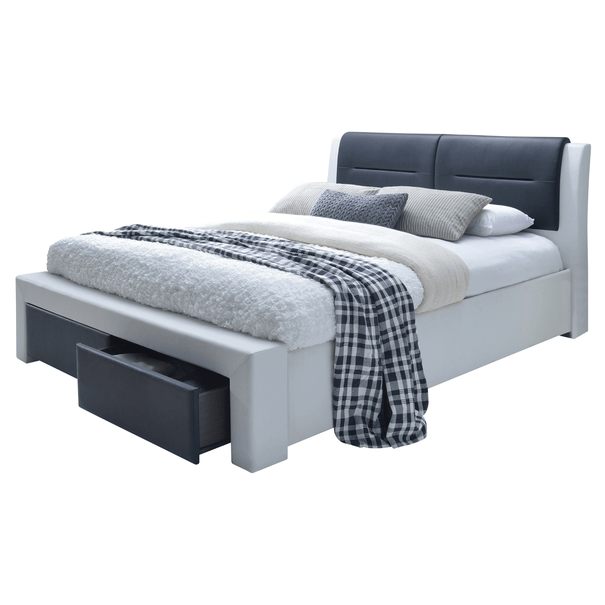 Posteľ COSONDRO S bieločierna, 140x200 cm 1