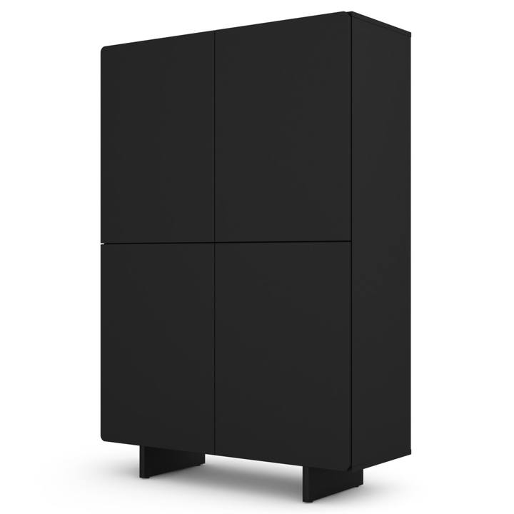 Komoda COTTON 100 čierna 1