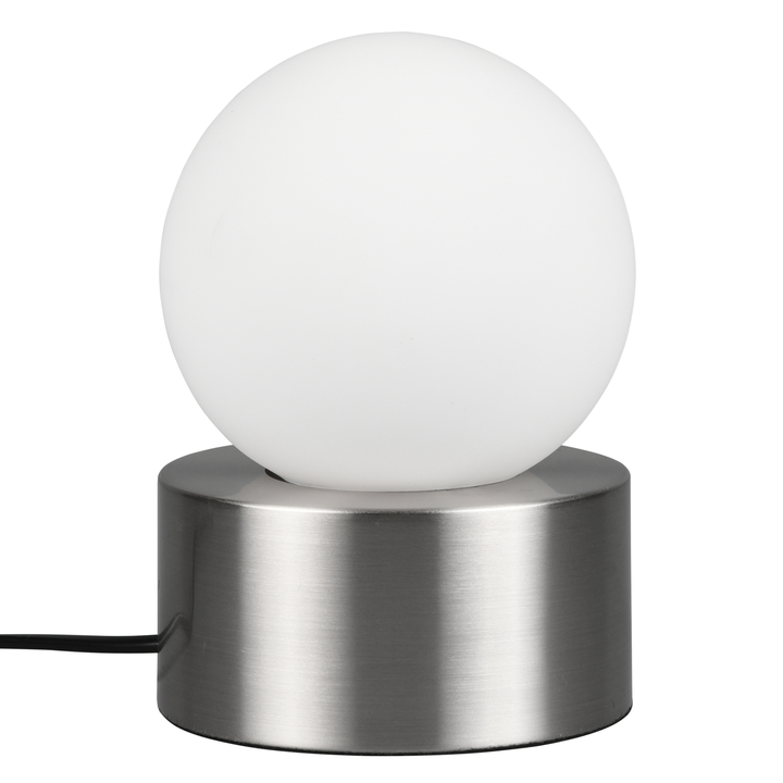 Stolná lampa  COUNTESS strieborná/biela 1