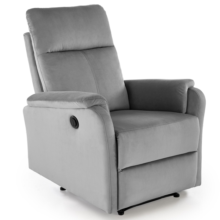 Relaxačné kreslo CRUCES sivá 1