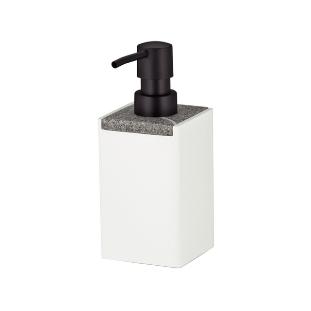 Dávkovač na mydlo CUBE biela/dub 1