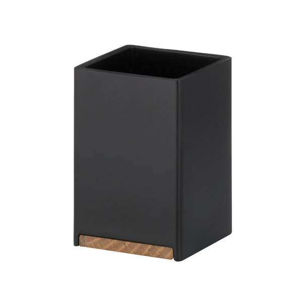 Téglik CUBE čierna/dub 1