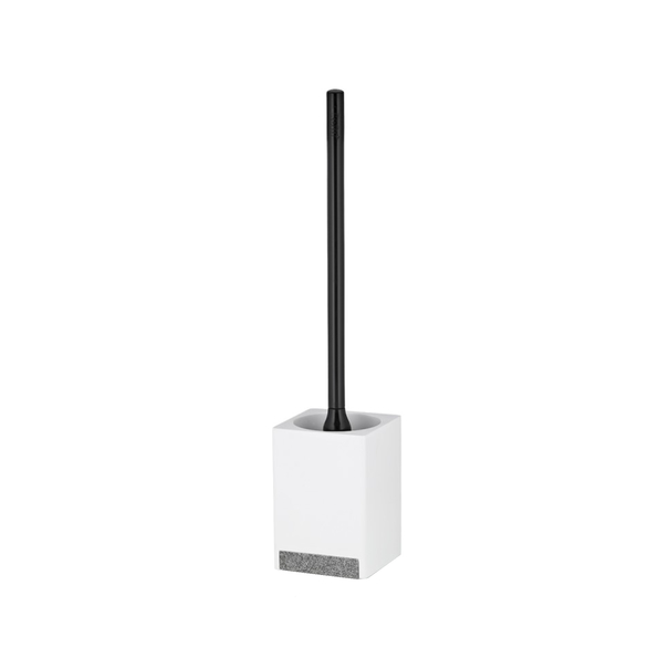 WC sada  CUBE biela/dub 1