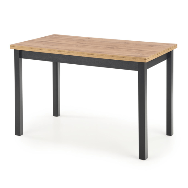 Jedálenský stôl CUBOLT dub wotan/čierna 1