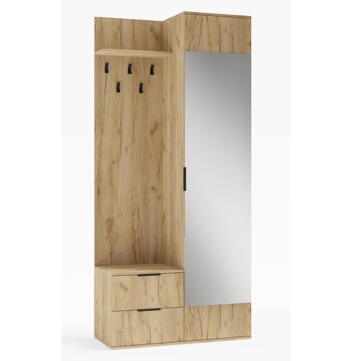 Predsieňová stena CUROL zlatý dub 1