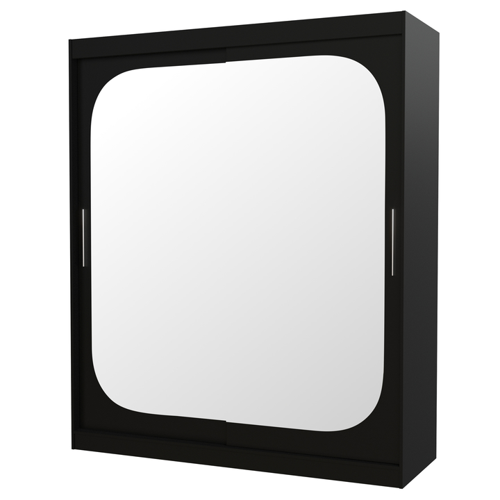 Šatníková skriňa DALENA čierna 1