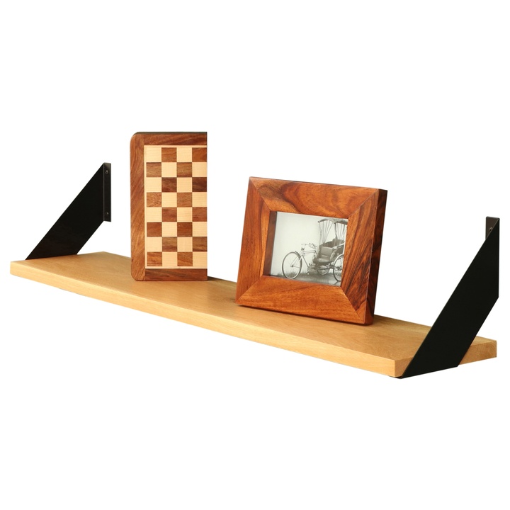 Nástenná polica DANAL dub, šírka 100 cm 1