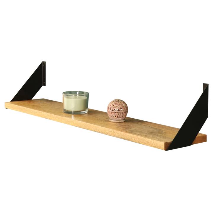 Nástenná polica DANAL mango, šírka 150 cm 1