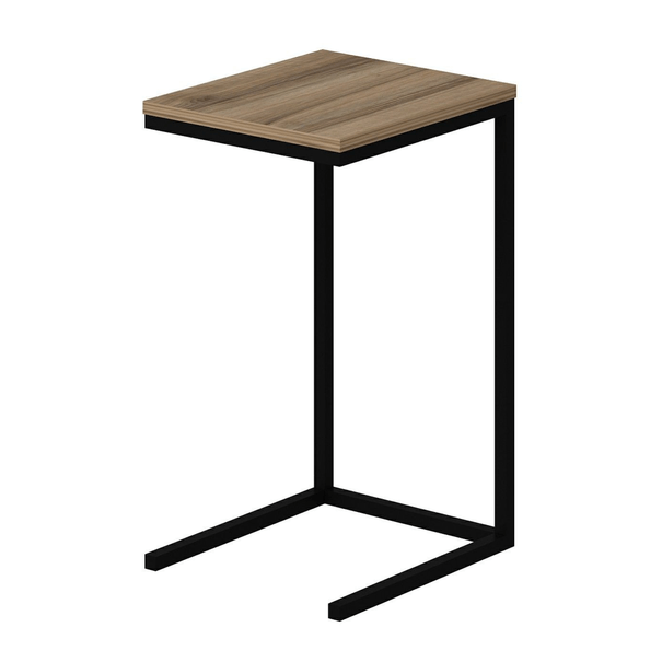 Prístavný stolík DAVIN orech/čierna 1