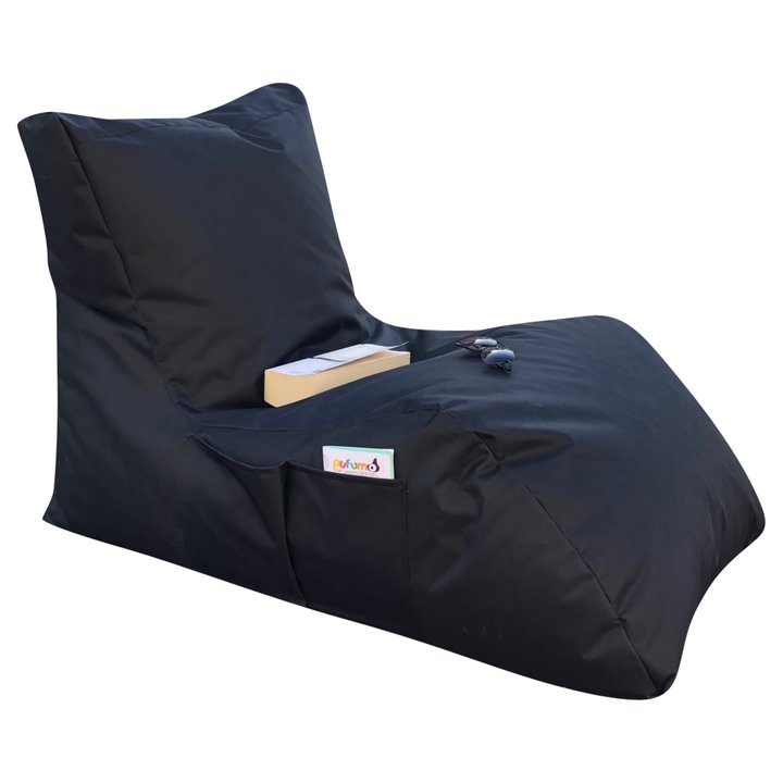 Outdoor sedací vak DAYBED čierna 1